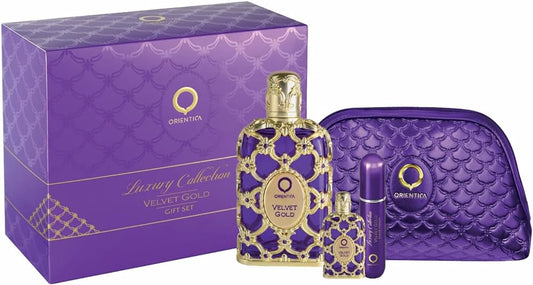 Orientica Set Velvet Gold 4 piezas 2.7 Edp U